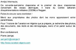 080 CESM-CEMO-CENTRE SAHARIEN D EXPERIMENTATION MILITAIRE-REGGAN